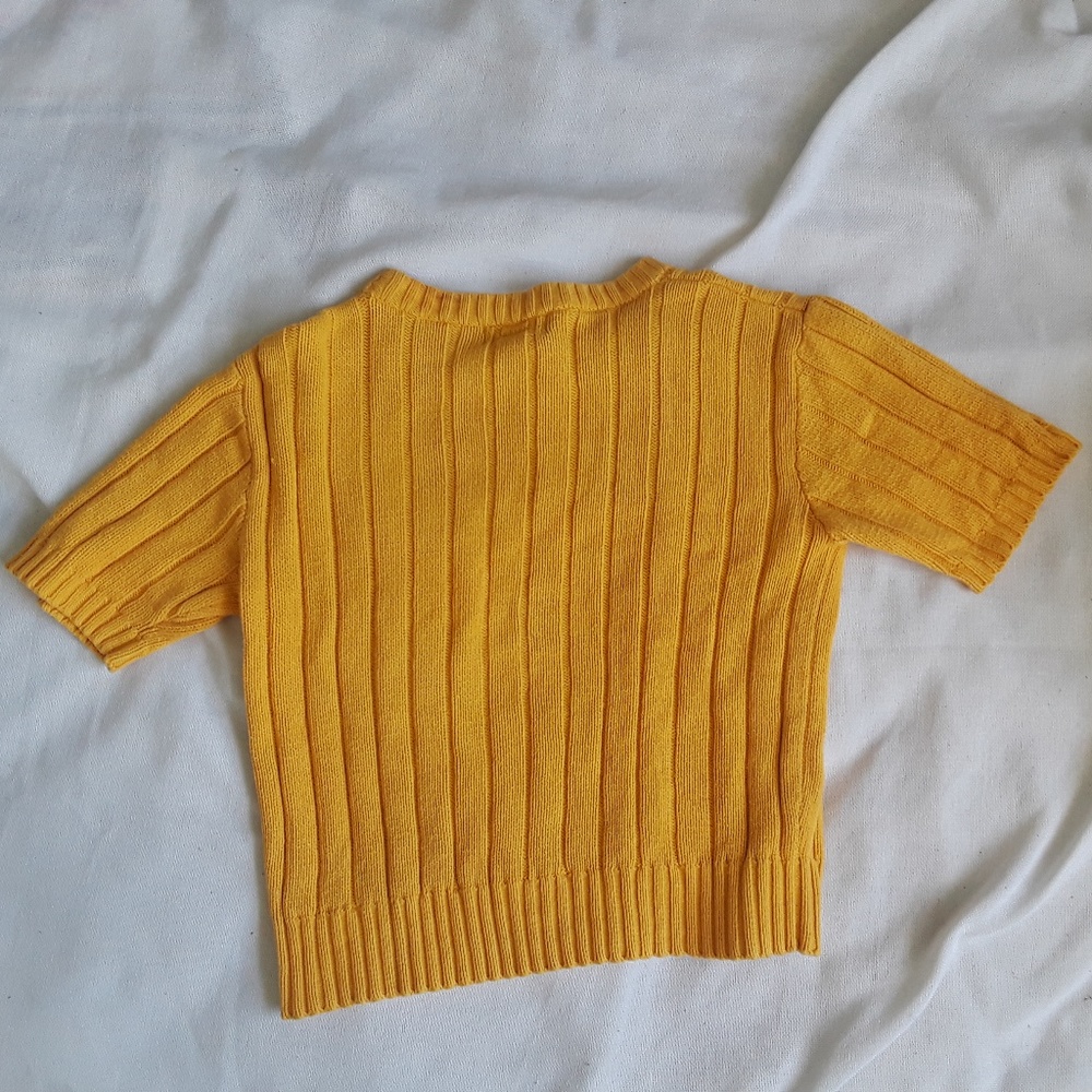 The Limited Cable Knit Short Sleeve Sweater - Picture 5 of 5